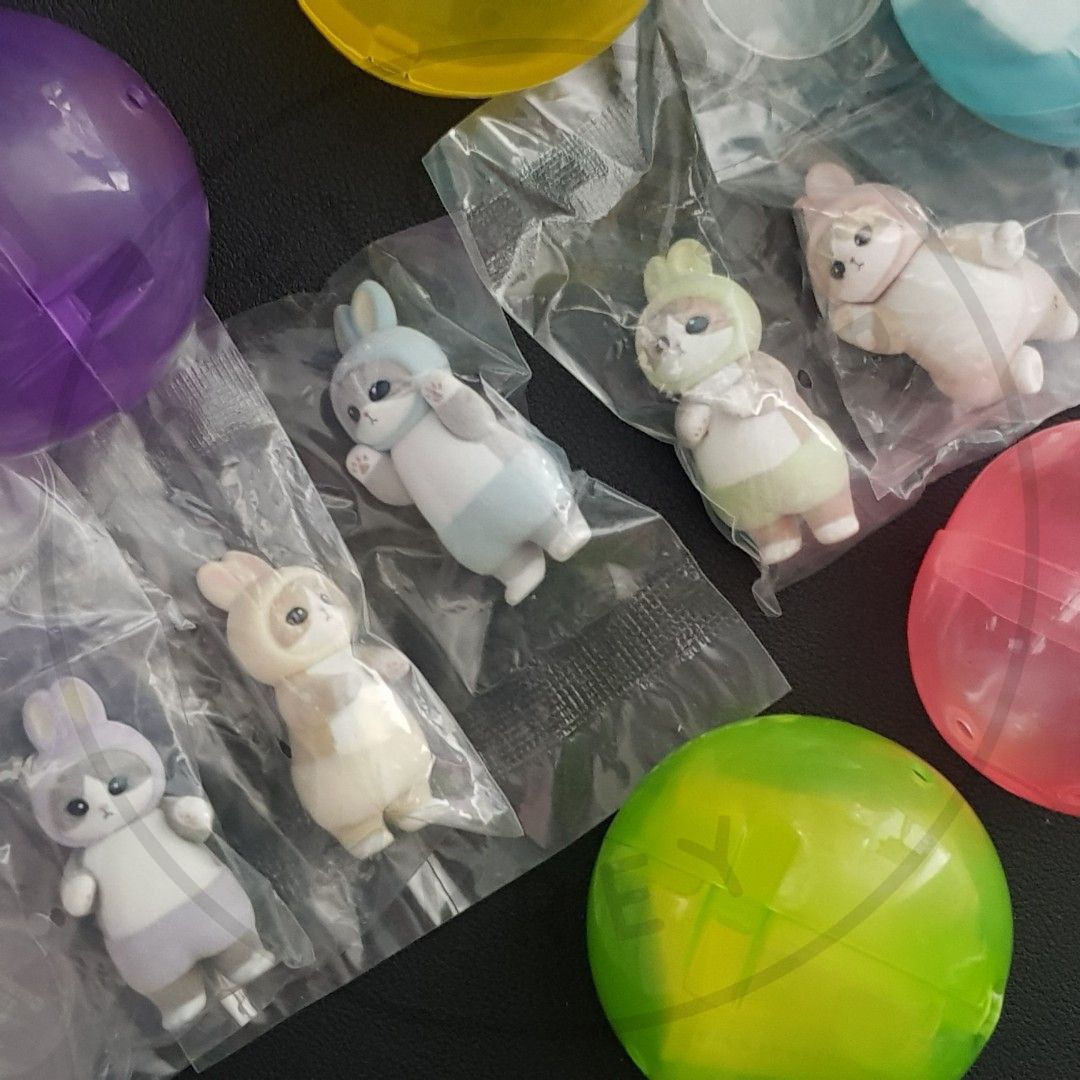 MOFUSAND : LET'S GET IN LINE SET [BANDAI] (Category: Designer & Blind Box Toys) located in Lipa City. Submitted by prelovedbyavrey (Listing ID 1336079908, Image 3). Description: MOFUSAND LET'S GET IN LINE (Flocked Bunny) Available in 💛 Yellow 💜 Purple 💚 Green 🩵 Blue 🩷 Pink.