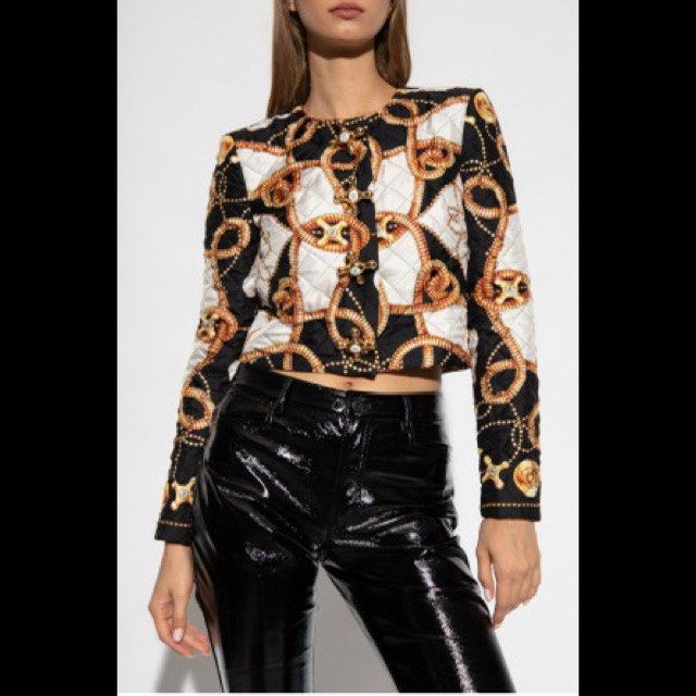 Versace gold jacket store