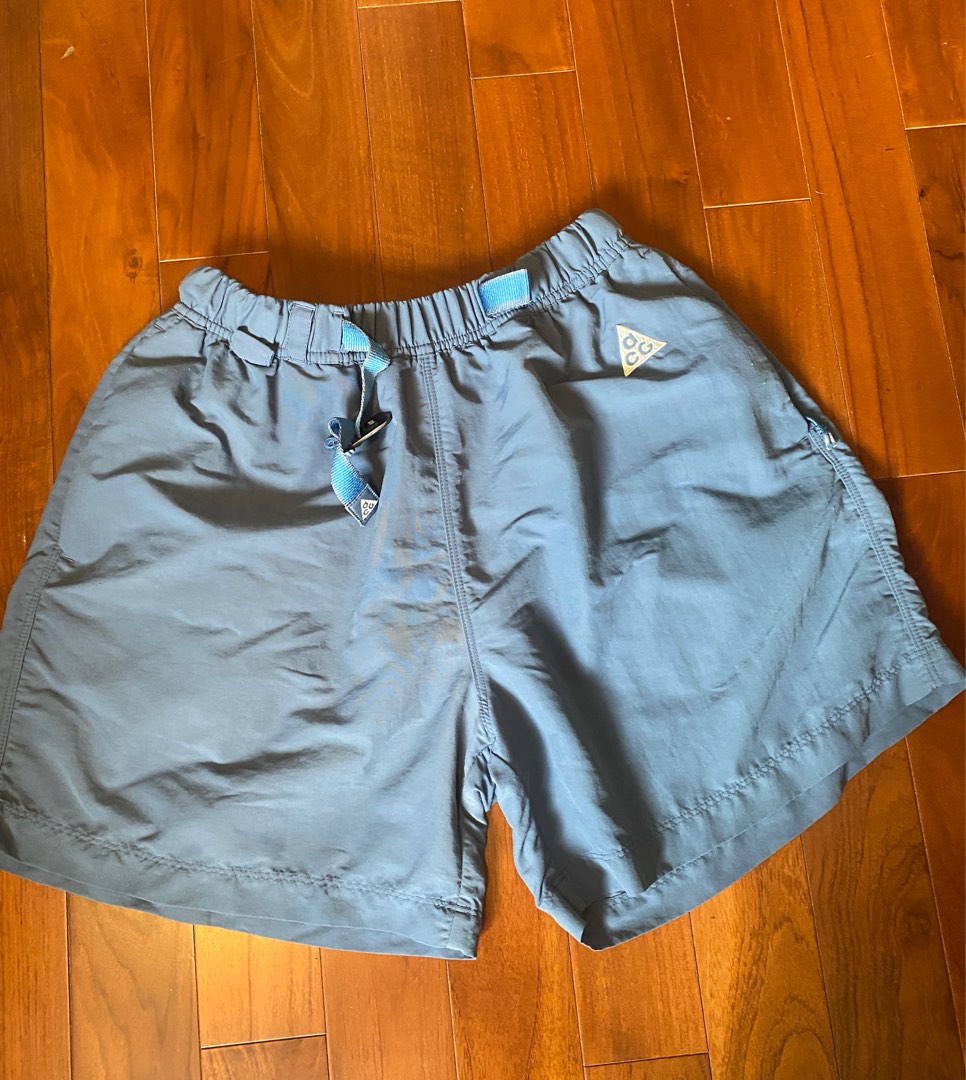 Blue Nike ACG shorts swoosh workware not visvim wtaps beams Carousell