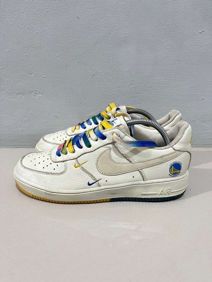 nike af1 x golden state warriors Fesyen Pria Sepatu Sneakers di Carousell