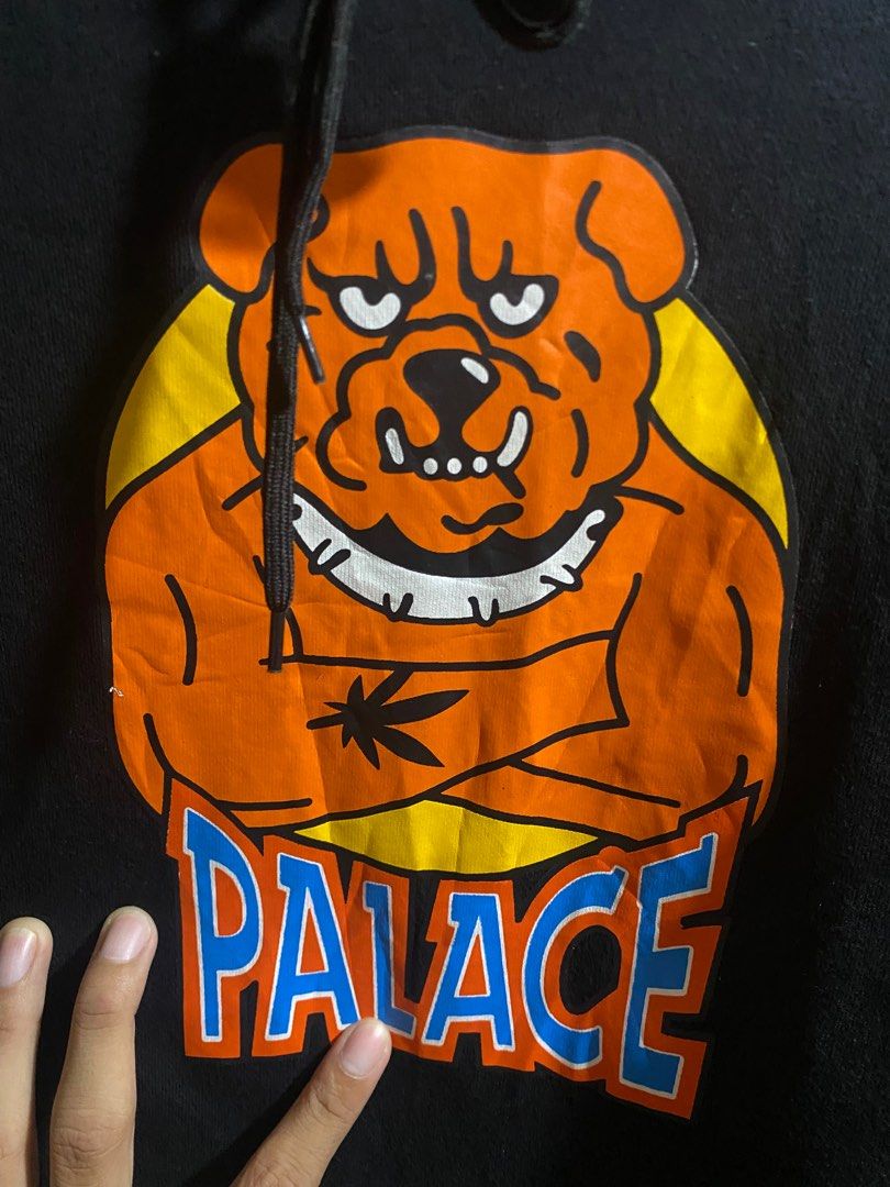 PALACE SKATEBOARDS BULLDOG HOODIE
