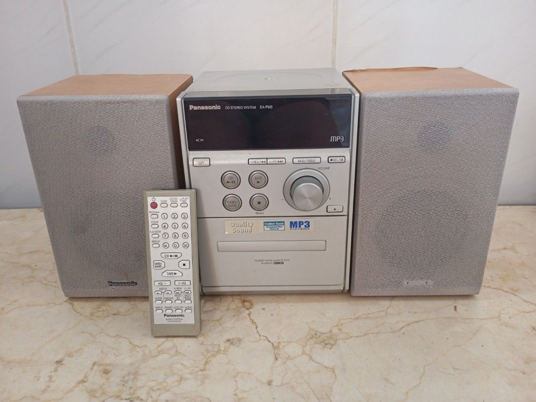 Panasonic component (Category: Portable Music Players) located in Las Pinas. Submitted by the_recycle_shop (Listing ID 1336000138, Image 1). Description: Good working condition.