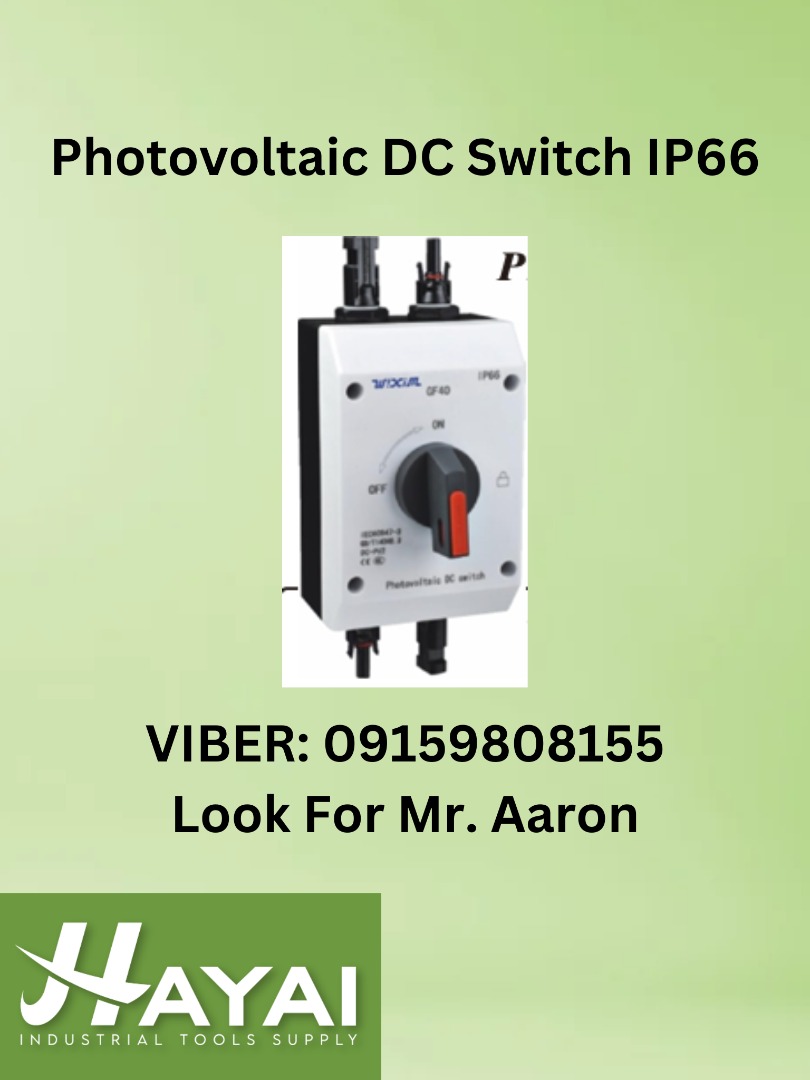 Photovoltaic DC Switch, Commercial & Industrial, Construction Tools ...
