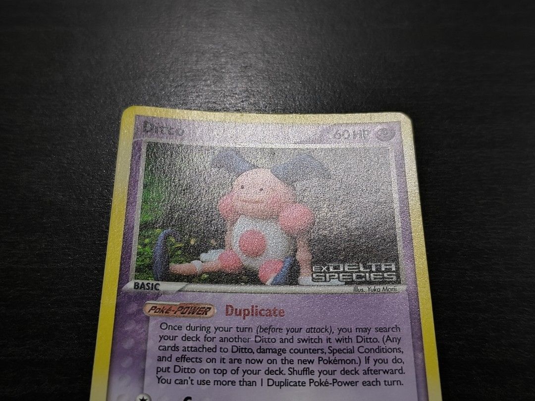 Pokemon Ditto (Mr Mime) 38/113 EX Delta Species Reverse Holo