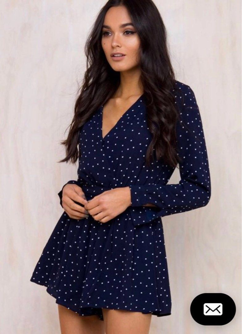 open lace back dress Rabatia Mini Dress Blue main image 0