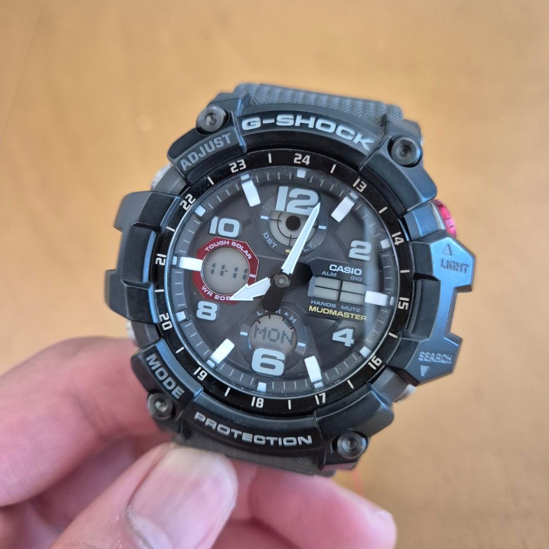SOLAR G Shock Mudmaster GSG 100 1A8 Men s Fashion Watches Accessories Watches on Carousell