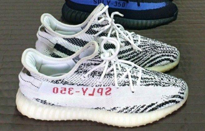 Swap. Authentic Yeezy Zebras. Size 11. Very Lightly Used. Men s Fashion Footwear Sneakers on Carousell