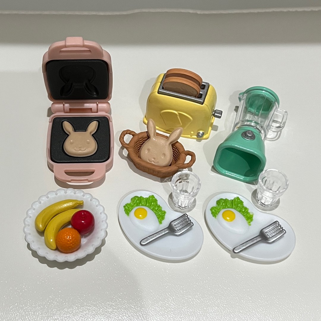 Sylvanian Families Food Breakfast Set Hobbies Toys Toys Games on Carousell
