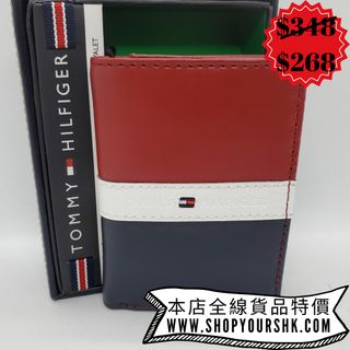 Tommy Hilfiger Men's Trifold Wallet Anti-RFID Men's Tri-fold Wallet with Gift Box New In Stock Authentic Birthday Gift Boyfriend Gift64193781764098110