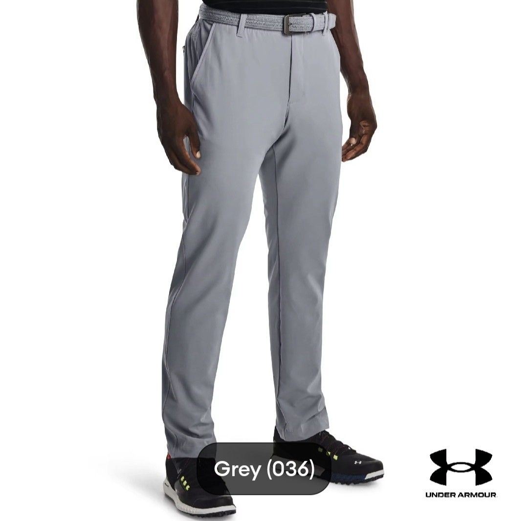 Under Armour UA Men's Drive Tapered Pants (Category: Trousers) located in Singapore. Submitted by zeetrading (Listing ID 1336079478, Image 1). Description: size 30/30. brand new sealed, unopen..