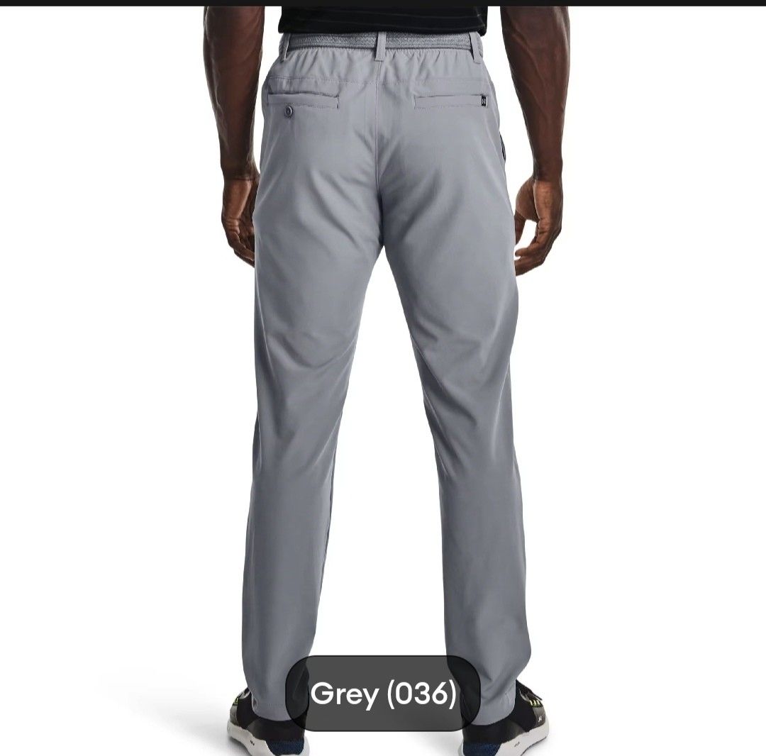 Under Armour UA Men's Drive Tapered Pants (Category: Trousers) located in Singapore. Submitted by zeetrading (Listing ID 1336079478, Image 2). Description: size 30/30. brand new sealed, unopen..
