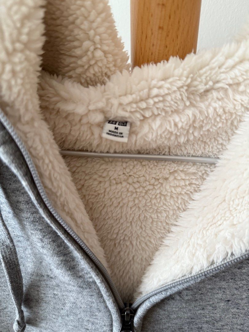 Uniqlo Pile Lined Hoodie