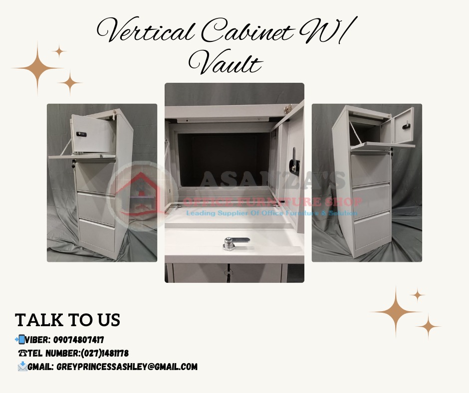 VERTICAL CABINET WITH VAULT, Furniture & Home Living, Furniture ...
