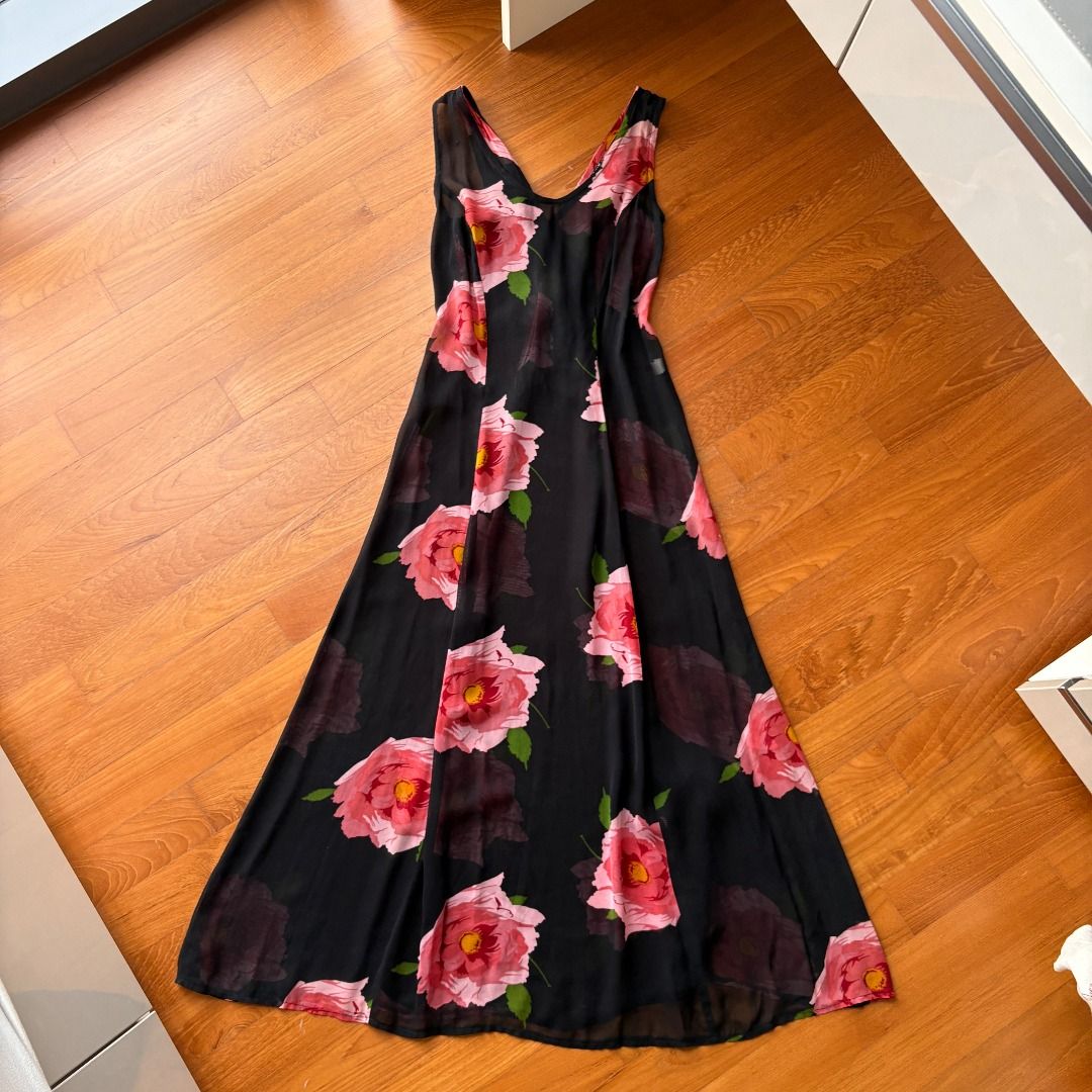Vintage Betsey Johnson Sheer Floral Corset Dress, Women's Fashion, Dresses  & Sets, Dresses on Carousell