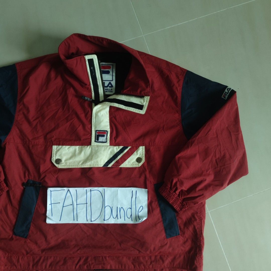 Fila anorak jacket store