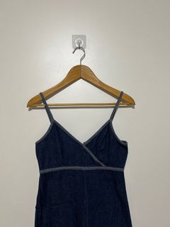 gap denim halter dress Velvet Halter Top Long Satin Prom Dresses Ball Gown – alinanova main image 1