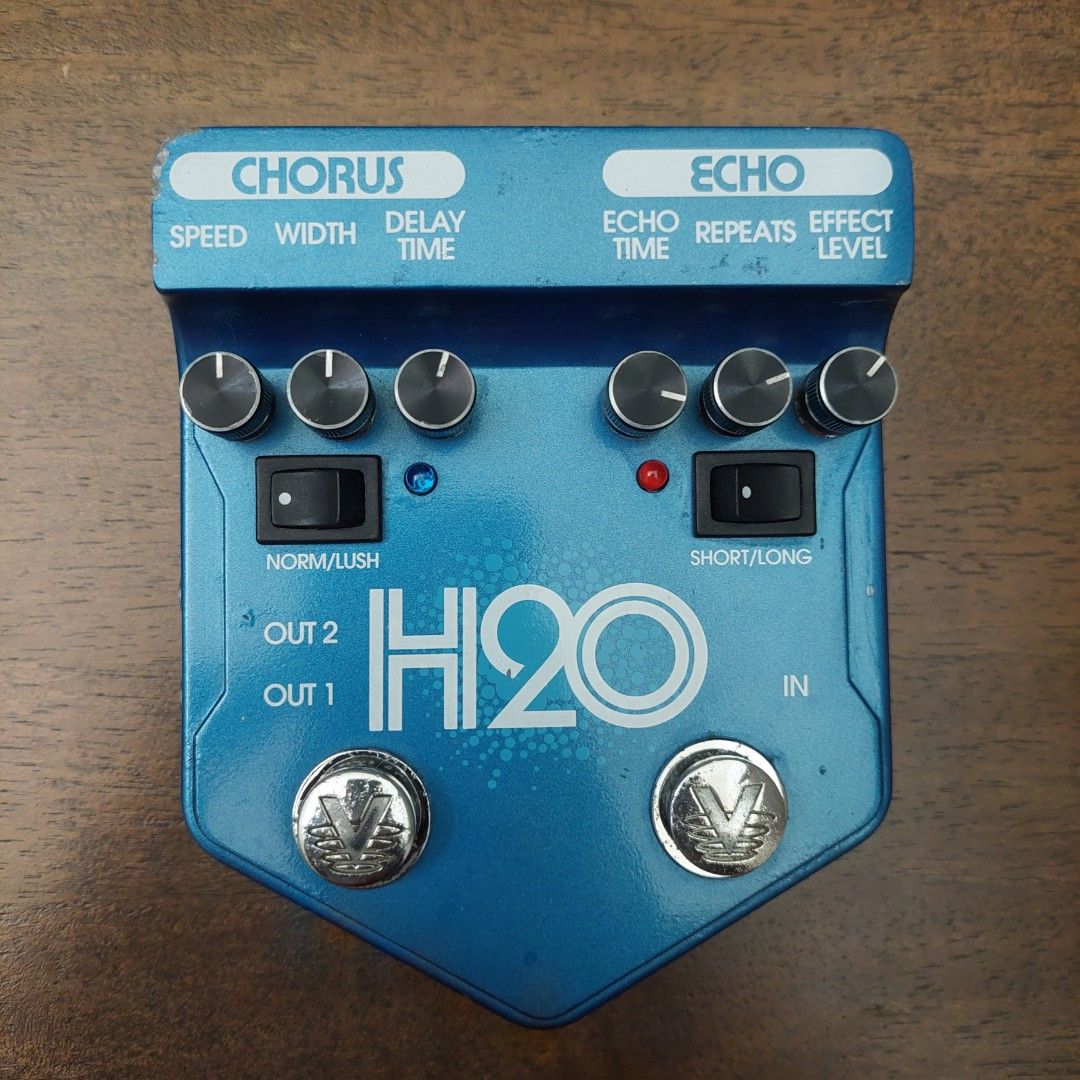 ギター Visual Sound H2O V1 Visual Sound H2O Liquid Chorus & Echo v1 ギターエフェクター