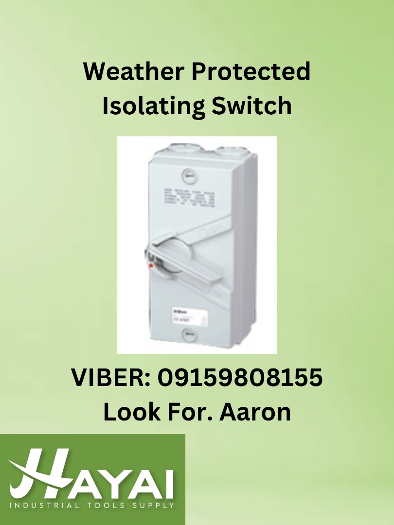Weather Protected Isolating Switch, Commercial & Industrial ...