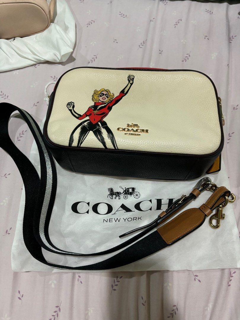 WTS coach x marvel corssbody bag preloved Luxury Bags Wallets on Carousell