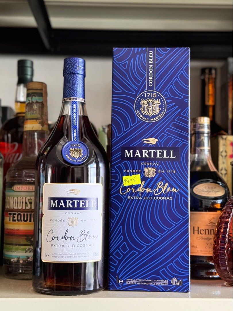 1L Martell Cordon Bleu Cognac, Toys & Collectibles, Memorabilia