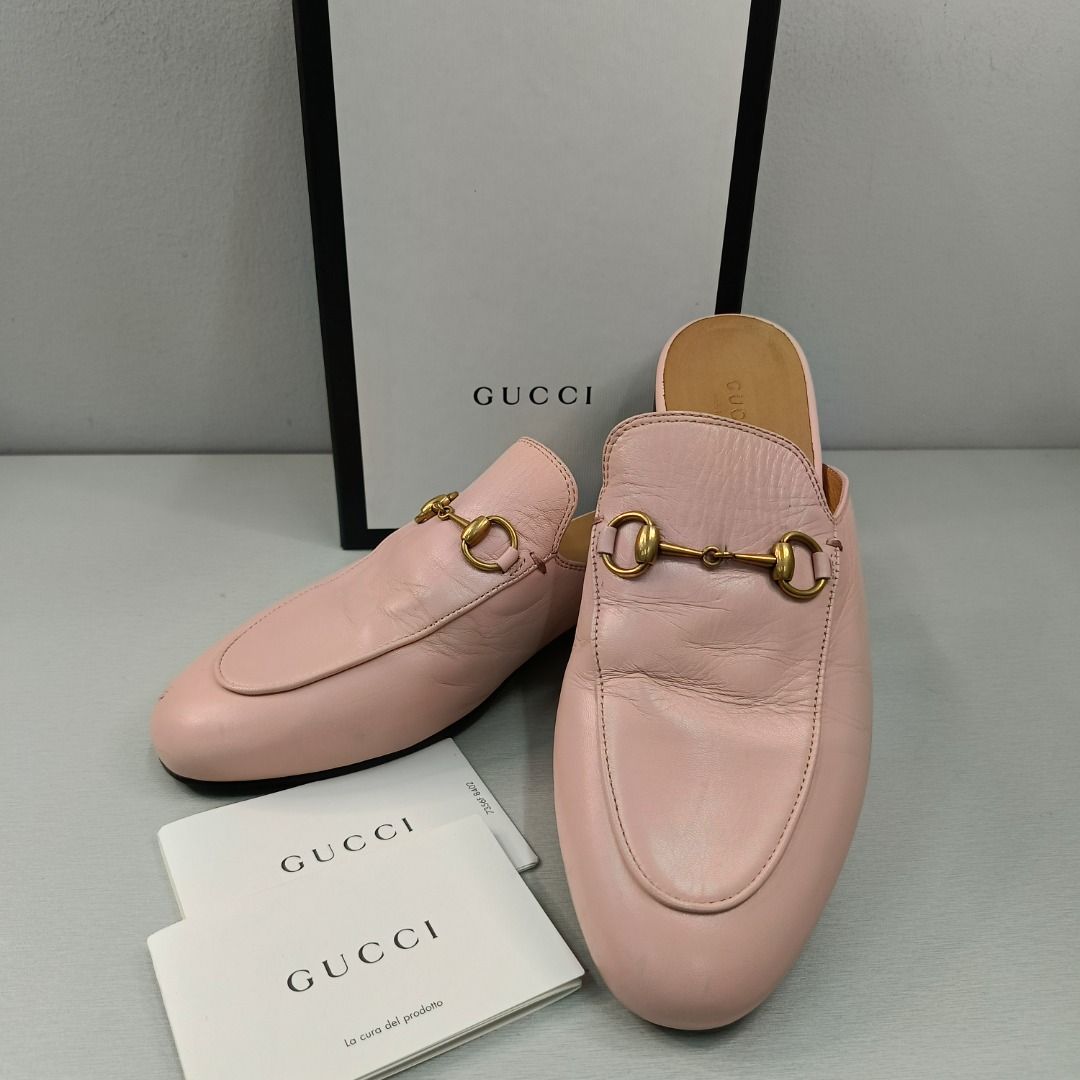 247006838 GUCCI SHOES SANDALS 423513 SIZE 38 PINK