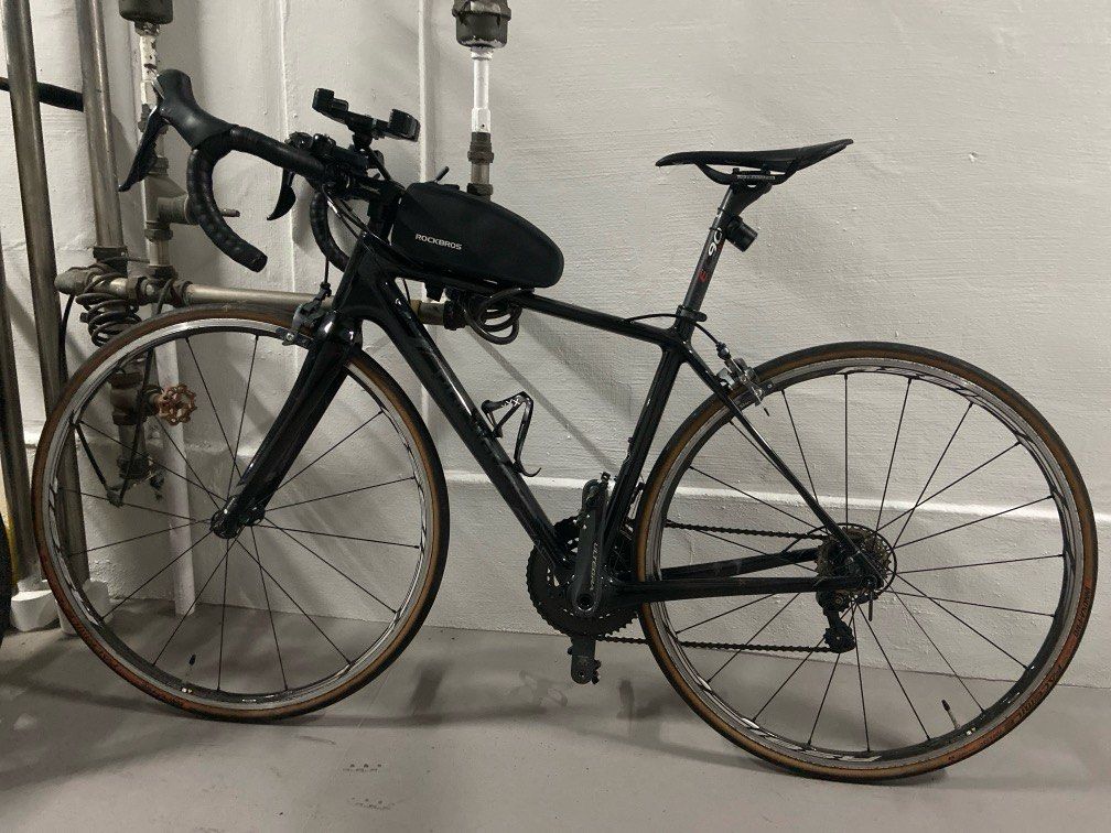 6.8KG cheapest full carbon polygon helios c8 road bike with full ultegra 11 speed groupset with many lightweight upgrades Sports Equipment Bicycles Parts Bicycles on Carousell