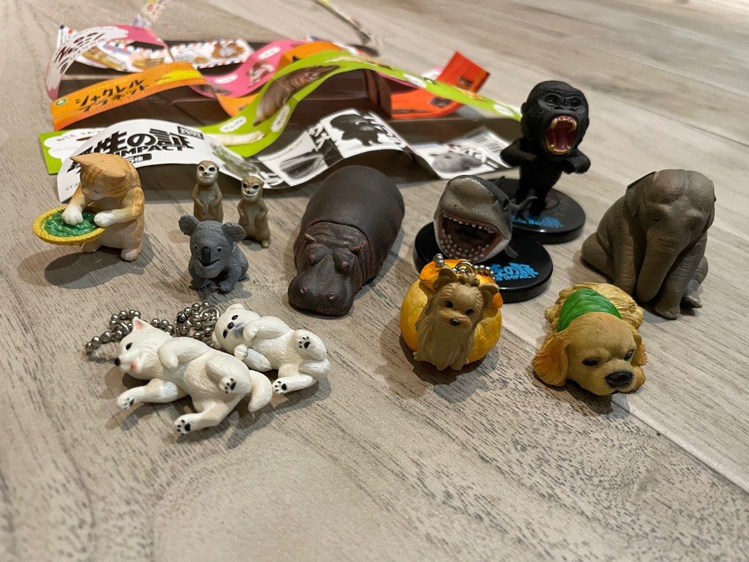 動物 轉蛋 扭蛋 休眠動物 睡眠動物園 戽斗動物園 戽斗星球 野性の証 嘶吼動物 厚道動物園 動物的下班時光 點心狗 柴犬 約克夏 大象 猩猩 鯊魚  猴子 河馬 狐蒙 無尾熊 白柴 黃金獵犬 貓 橘貓 動物公仔 日本轉蛋 杯緣子