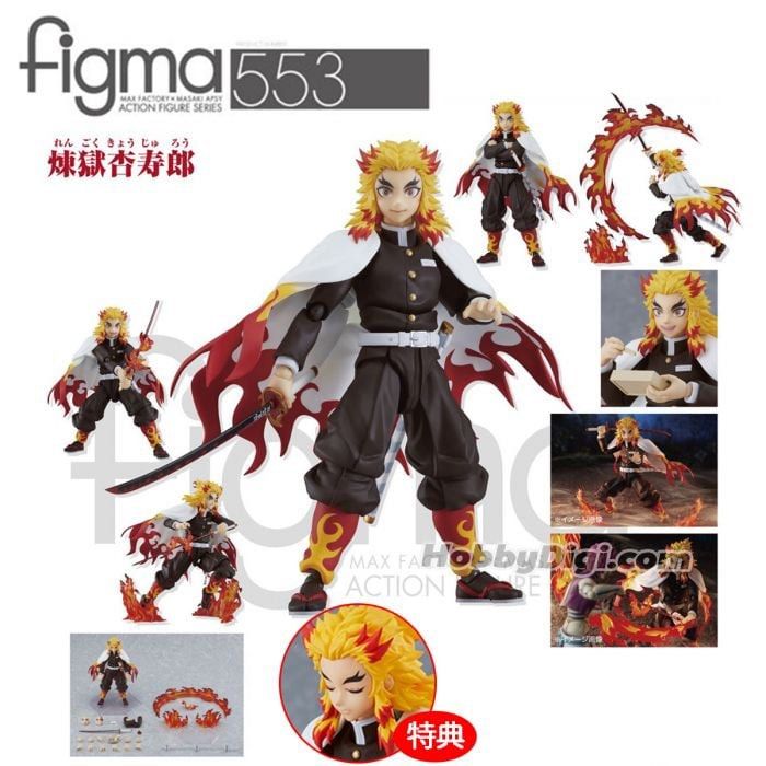 特典figma 553 炎柱煉獄杏壽郎杏寿郎鬼滅之刃Demon Slayer