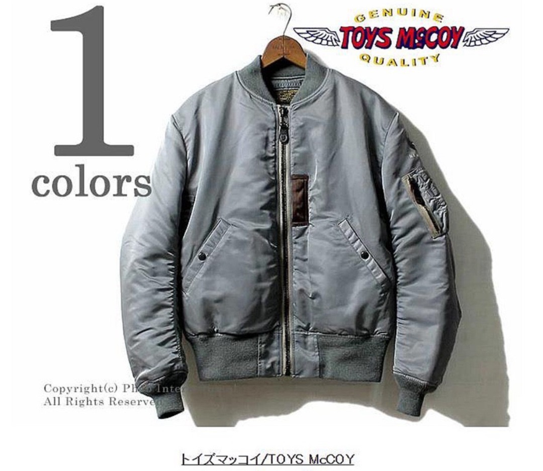 日本優惠預訂！ toys McCOY type MA-1 turner 飛機褸灰綠軍裝風