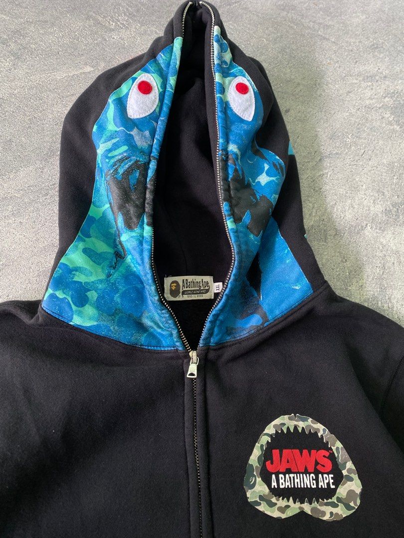 Bape jaws hoodie new arrivals