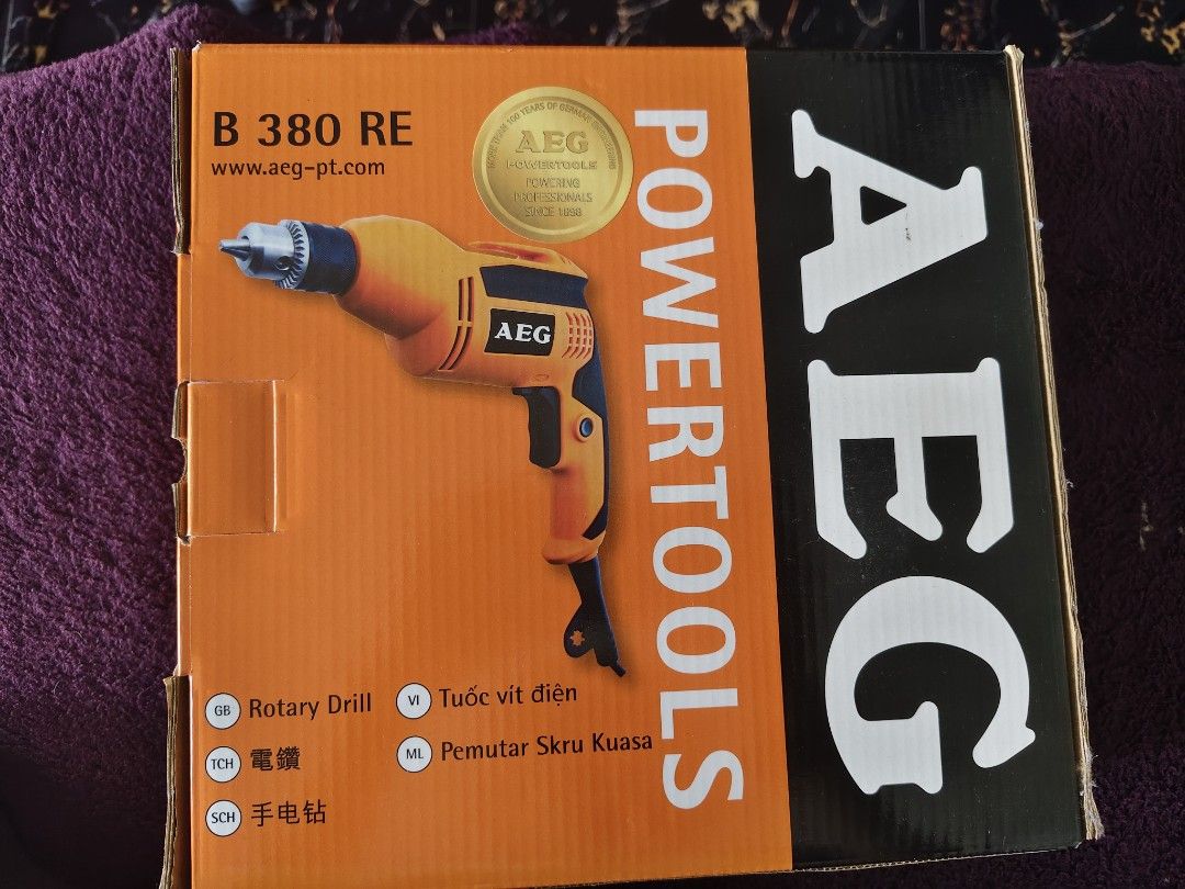 AEG Power Drill. (Category: Construction Tools & Equipment) located in Quezon City. Submitted by Dmomlife (Listing ID 1336196660, Image 3). Description: Unused.