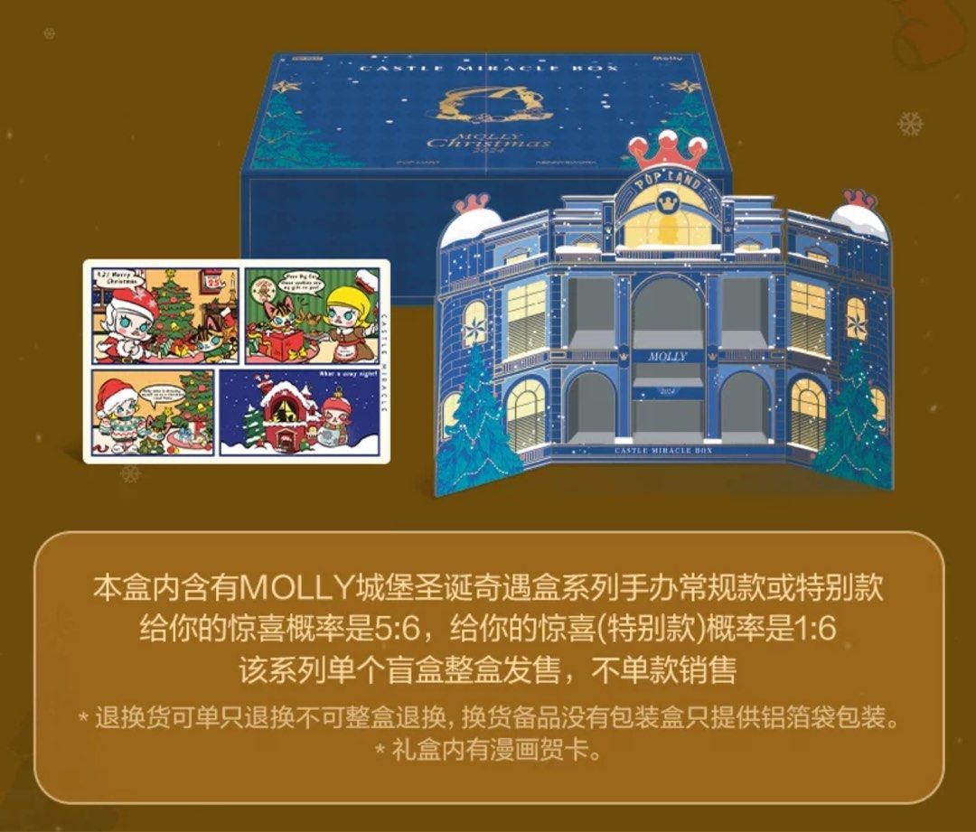 1 LAST BOX INSTOCKS!] MOLLY Castle Miracle Box Series