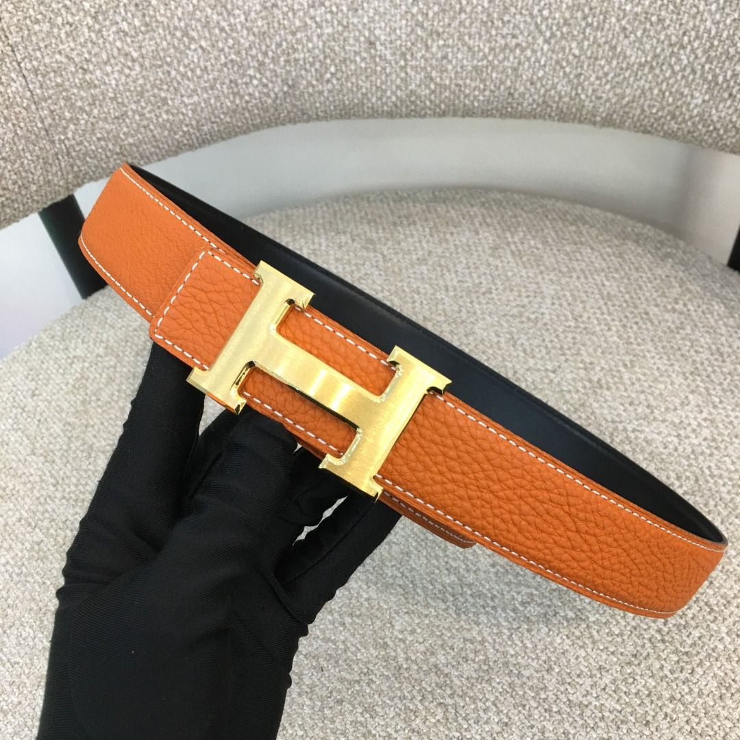 Authentic Hermes Reversible Belt @ Brandieshoppe (Category: Luxury Accessories) located in Santa Rosa. Submitted by brandieshoppe (Listing ID 1336162133, Image 2). Description: Color of Buckle - Gold Color of Belt Strap- Black and Orange ✅ Authentic / Original ✅ From Japan Auction ✅ Moneyback Guaranteed If Proven Fake ✅ In Excellent Condition ✅ Message Us For More Details *Open Also for Layaway Terms.
