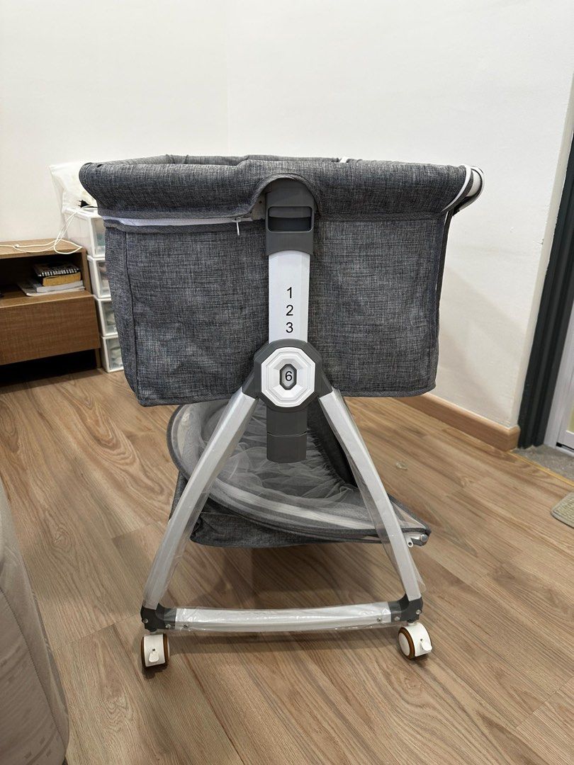 Baby Cot Bed baby side bed Folding katil baby bed portable crib katil bayi boleh lipat katil baby full set craddle Crib katil baby newborn katil budak mu Babies