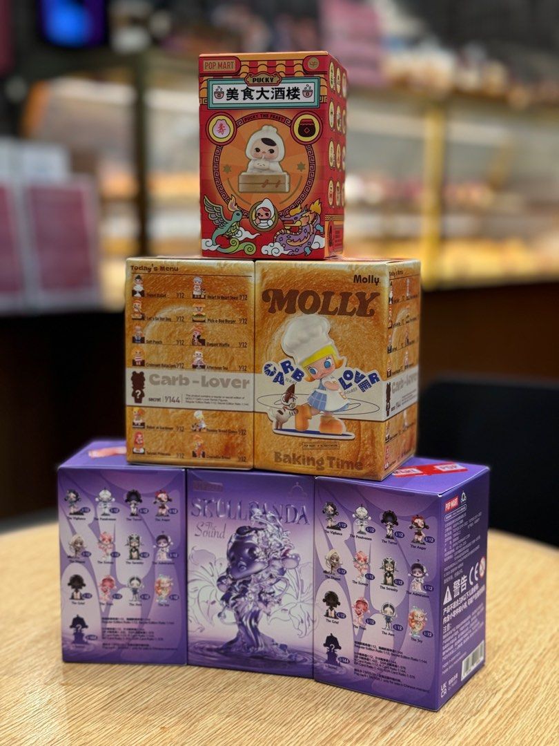 [BLIND BOX] Molly Carb-lovers (2pcs available) (Category: Designer & Blind Box Toys) located in Makati City. Submitted by flash619 (Listing ID 1336244970, Image 3). Description: ON-HAND/Selling [Unopened] Molly Carb-lovers (2pcs available) 800/pc 1500/take both LOC: Makati MOP: BPI Bank Transfer/GCash DEL: Lalamove/Grab Express* *buyer will shoulder shipping fee Shop with confidence! Check out my other listings for Pop Mart and other items! .