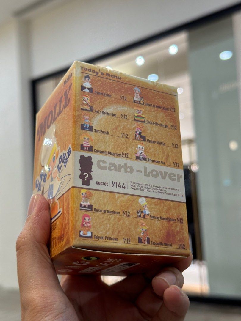 [BLIND BOX] Molly Carb-lovers (2pcs available) (Category: Designer & Blind Box Toys) located in Makati City. Submitted by flash619 (Listing ID 1336244970, Image 2). Description: ON-HAND/Selling [Unopened] Molly Carb-lovers (2pcs available) 800/pc 1500/take both LOC: Makati MOP: BPI Bank Transfer/GCash DEL: Lalamove/Grab Express* *buyer will shoulder shipping fee Shop with confidence! Check out my other listings for Pop Mart and other items! .
