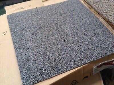 Blue Grey Acid Color Heavy Duty Carpet Tiles