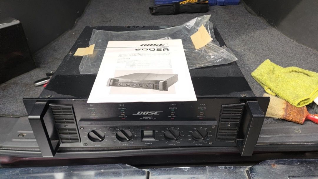 BOSE 600SR 4CH POWER AMPLIFIER パワーアンプボーズ 【公式通販】