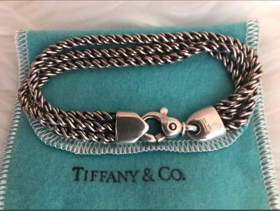 Bundle sale 3 pieces of Luxury Silver Bracelets Gucci and Tiffany all authentic Luxury Accessories on Carousell