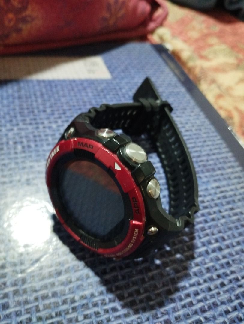 Casio Pro Trek WSD F21 with built in heart rate monitor, Men's