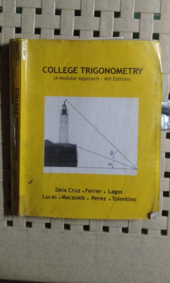 College Trigonometry (Category: Textbooks) located in Manila. Submitted by kaye_bns (Listing ID 1336193868, Image 1). Description: ~ pf and sf. ~ meet up [optional if around manila] ~ 600 last price if sure buyer. ~ X sensitive buyer. 📌 No to offer to 600⬇️ , walang magpipilit pong mag-lower price if sensitive. mop : gcash mod : lalamove/lbc DM me if interested..