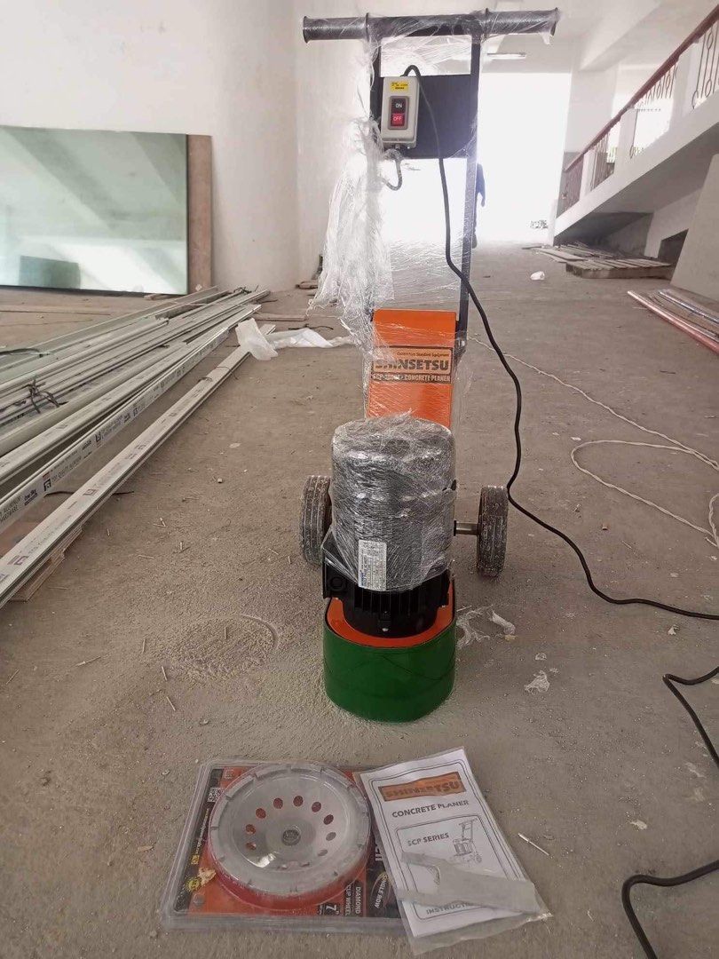 CONCRETE FLOOR GRINDER (Category: Construction Tools & Equipment) located in Caloocan City. Submitted by joven_hayai (Listing ID 1336156456, Image 3). Description: CONCRETE FLOOR GRINDER MODEL: SCP-1800E HAYAI INDUSTRIAL TOOLS SUPPLY 📍Pin loc: Hayai Industrial Tools Supply 2384 Isagani Street, Sta. Cruz, Manila At Hayai Industrial Tools Supply, we’re more than just fast. For assistance with your industrial, hardware, and construction needs For I