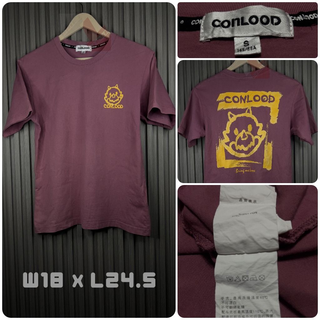 Conlood - Bring Me Home Tee / Shirt (Category: Shirts) located in Davao. Submitted by thrftipidity (Listing ID 1336273281, Image 1). Description: 📌 Item Code: TT86 📌 Color Rate: 9.5/10 📌 Condition: Excellent 📌 Size: S on Tag 📌 Dimensions: 18x24.5 📌 Issue: None ⛳️ Location: Catalunan Grande, Davao City 🚚 Free Delivery within Catalunan Grande 📦 Shipping nationwide via J&T 💳 Payment First: GCash/Maya/Bank Transfer ⛔ No Cancellation ⛔ No Ret