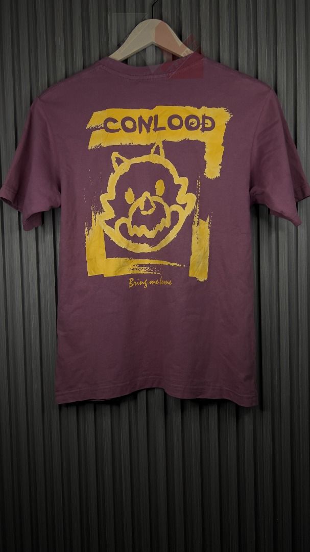 Conlood - Bring Me Home Tee / Shirt (Category: Shirts) located in Davao. Submitted by thrftipidity (Listing ID 1336273281, Image 3). Description: 📌 Item Code: TT86 📌 Color Rate: 9.5/10 📌 Condition: Excellent 📌 Size: S on Tag 📌 Dimensions: 18x24.5 📌 Issue: None ⛳️ Location: Catalunan Grande, Davao City 🚚 Free Delivery within Catalunan Grande 📦 Shipping nationwide via J&T 💳 Payment First: GCash/Maya/Bank Transfer ⛔ No Cancellation ⛔ No Ret