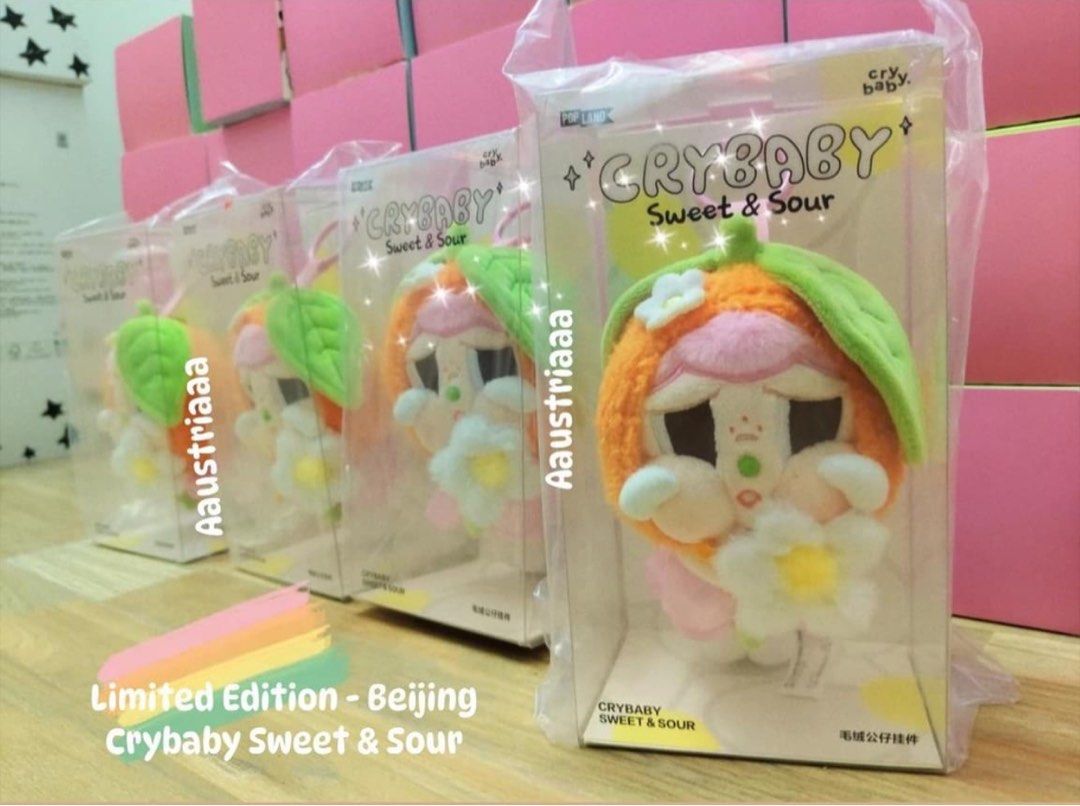 CRYBABY Sweet &Sour (Category: Charms) located in Taguig. Submitted by aaustriaaa (Listing ID 1336292981, Image 1). Description: CRYBABY SWEET & SOUR PENDANT ONHAND 4pcs (availble) As of dec 7,2024 2pcs onhand availble .