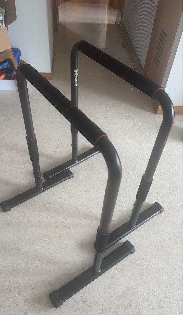 Decathlon Domyos Dips Bar Sports Equipment Exercise Fitness Toning Stretching Accessories on Carousell