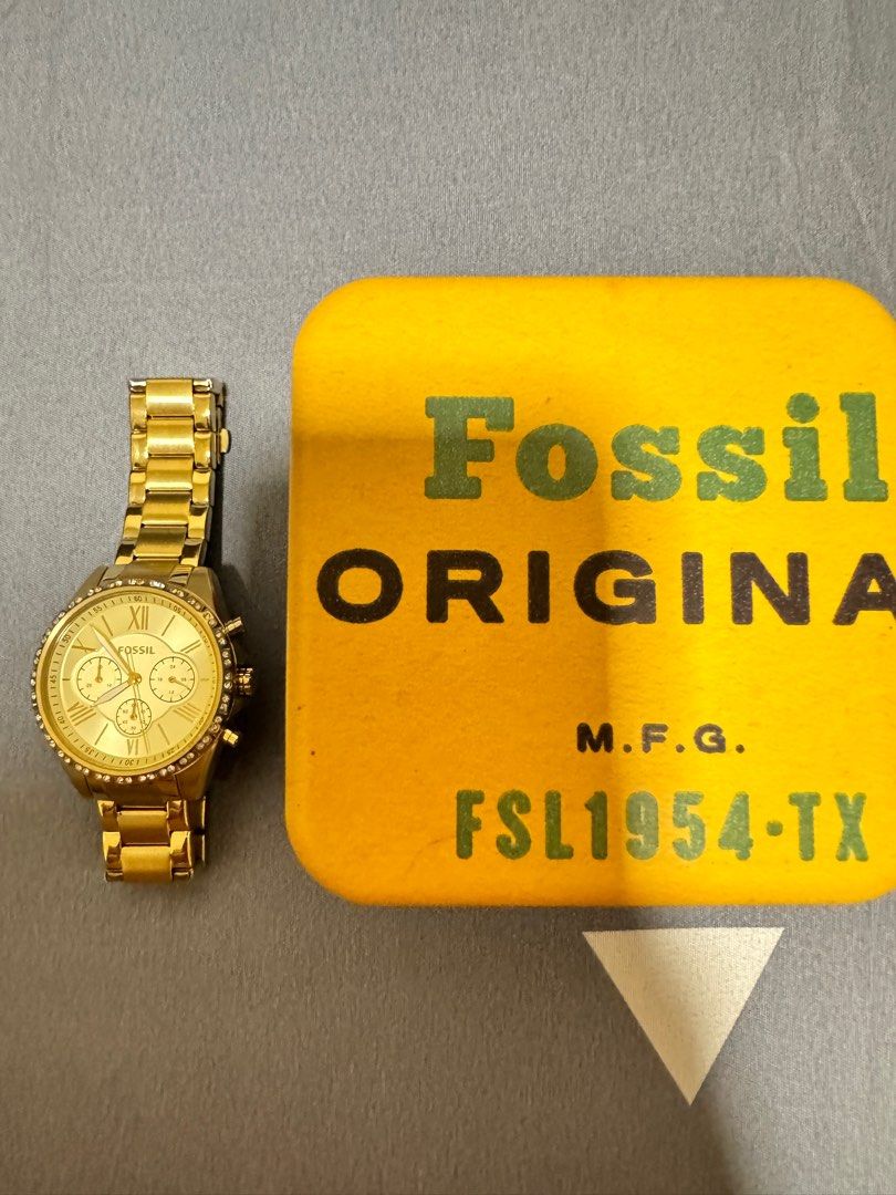 Orange fossil watch new arrivals