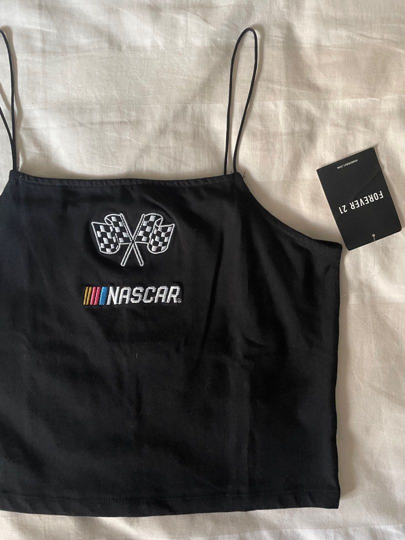 Nascar crop top forever 21 hot sale