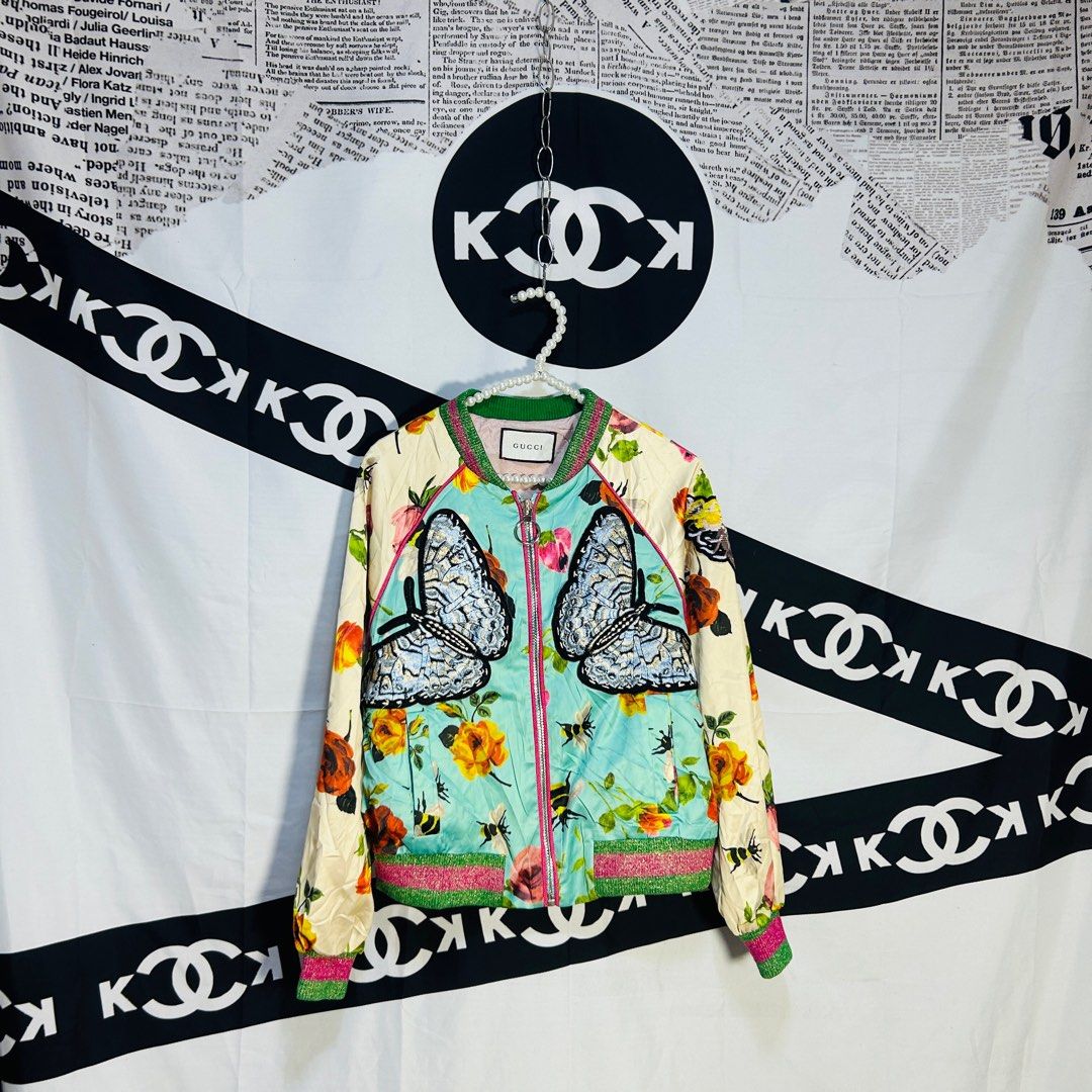 Gucci bomber coat online