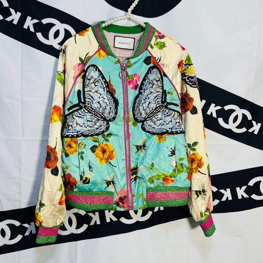 Gucci bomber jacket Luxury Apparel on Carousell